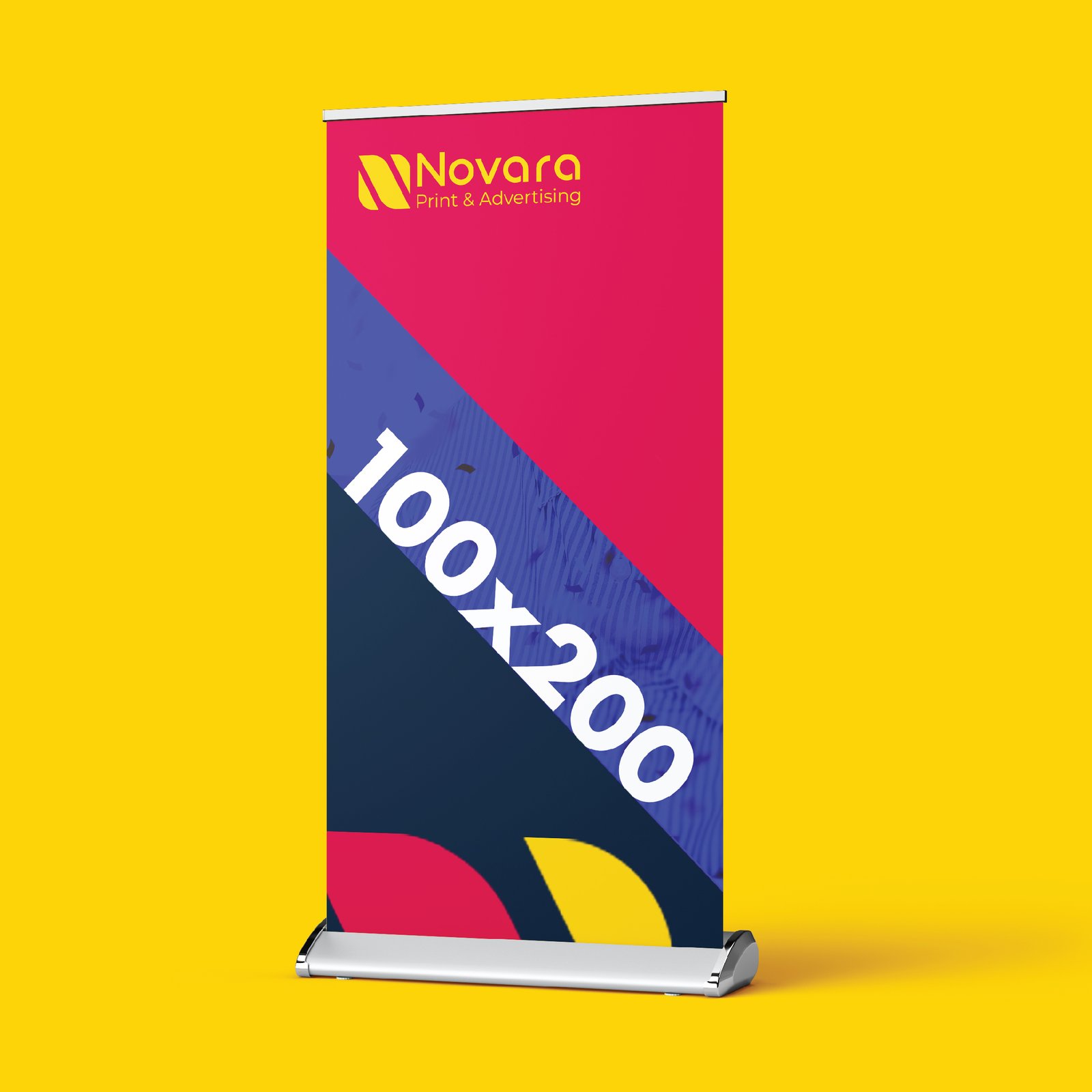 Roll-Up Stand Printing Riyadh, Saudi Arabia – Durable, Premium & Fast at Novara Print